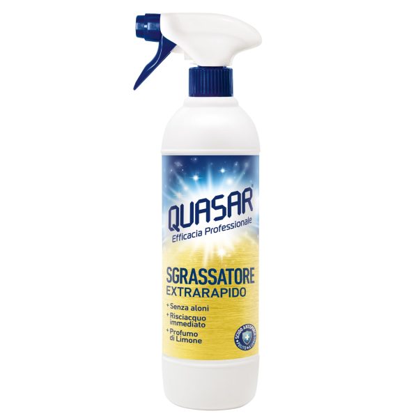 QUASAR “sgrassatore extrarapido” 580ml