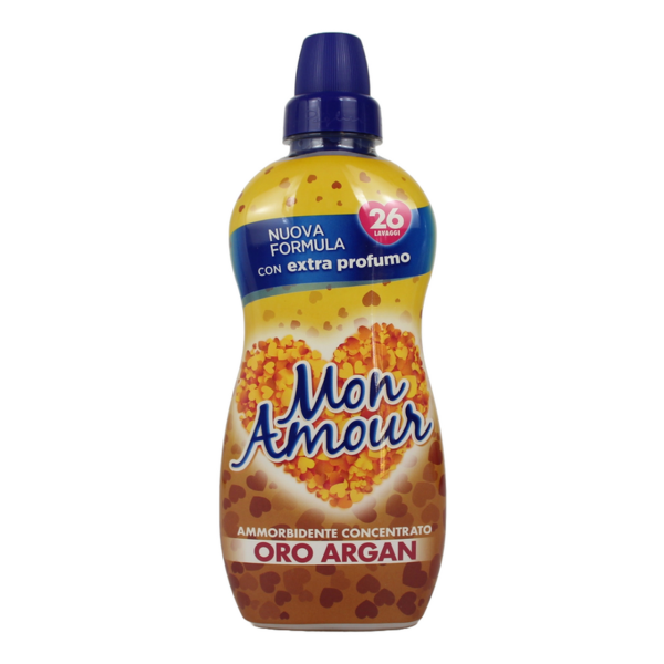 MON AMOUR ammorbidente concentrato “oro argan” 26 lavaggi