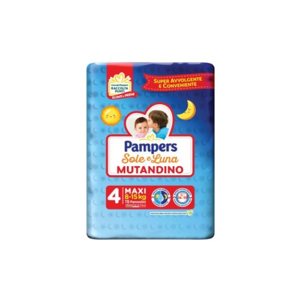PAMPERS sole e luna “mutandino” taglia 4