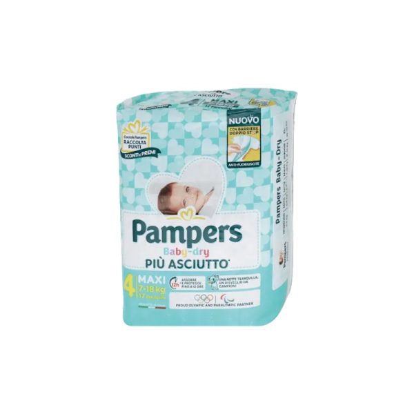 PAMPERS baby dry taglia 4