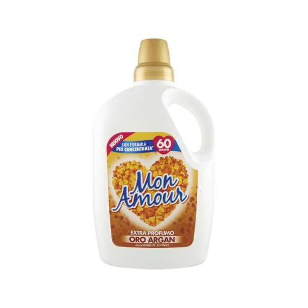MON AMOUR ammorbidente softener “oro argan” 60 lavaggi