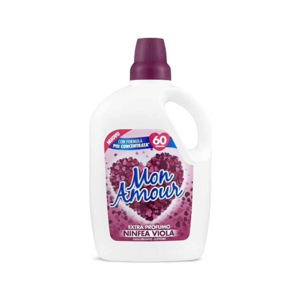 MON AMOUR ammorbidente softener “ninfea viola” 60 lavaggi