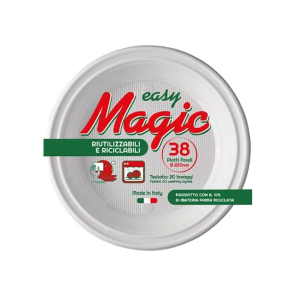 DOLPA' Piatti “fondi” 38pz. easy
magic
