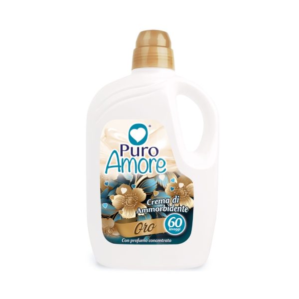 PURO AMORE crema di ammorbidente “oro” 60 lavaggi